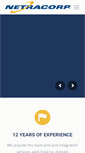 Mobile Screenshot of netracorp.com
