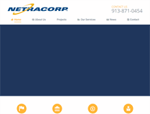 Tablet Screenshot of netracorp.com